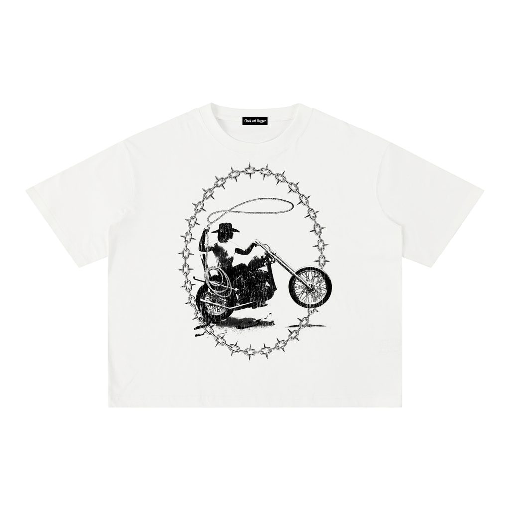 COWBOYS DON'T CRY SHIRT IN WHITE - CLOAK X RPM