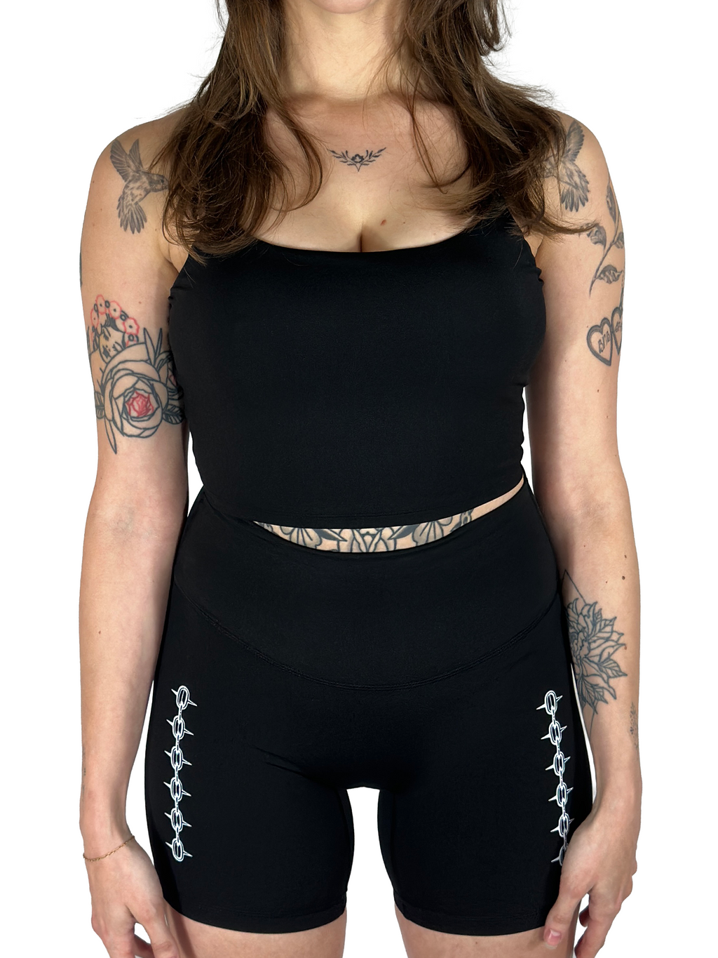 CHAINS OF LOVE BIKE SHORTS