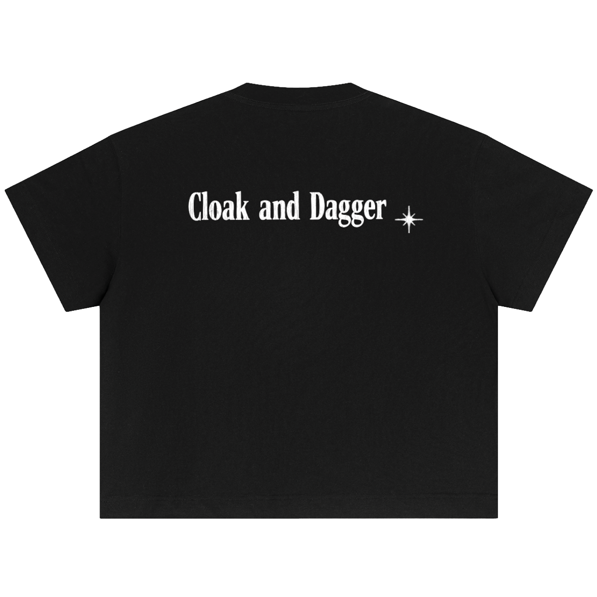 THE FALL BOXY T-SHIRT IN BLACK