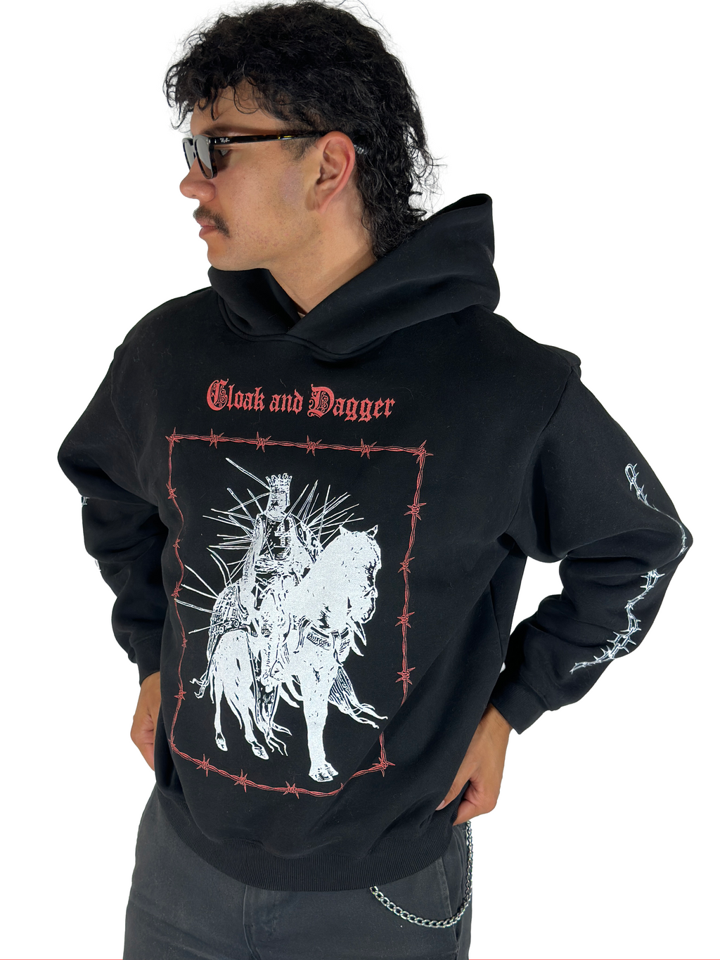 THE CHOSEN ONE HOODIE IN BLACK