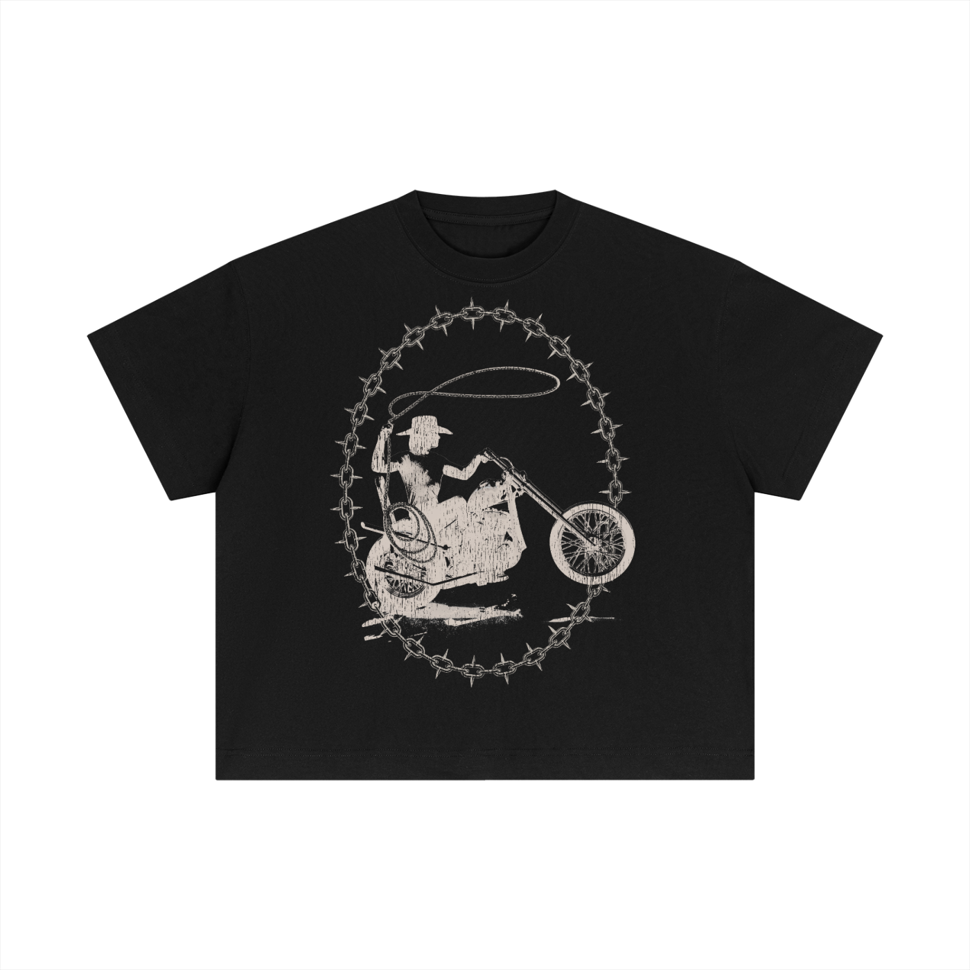 COWBOYS DON'T CRY SHIRT IN BLACK - CLOAK X RPM