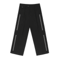CHAINS OF LOVE STRAIGHT LEG ADJUSTABLE PANT IN BLACK