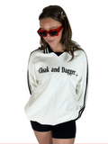 THE ALTAR COLLARED CREWNECK IN WHITE