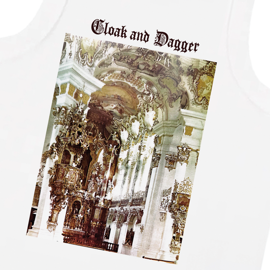 SNOW WHITE CROPPED TANK TOP