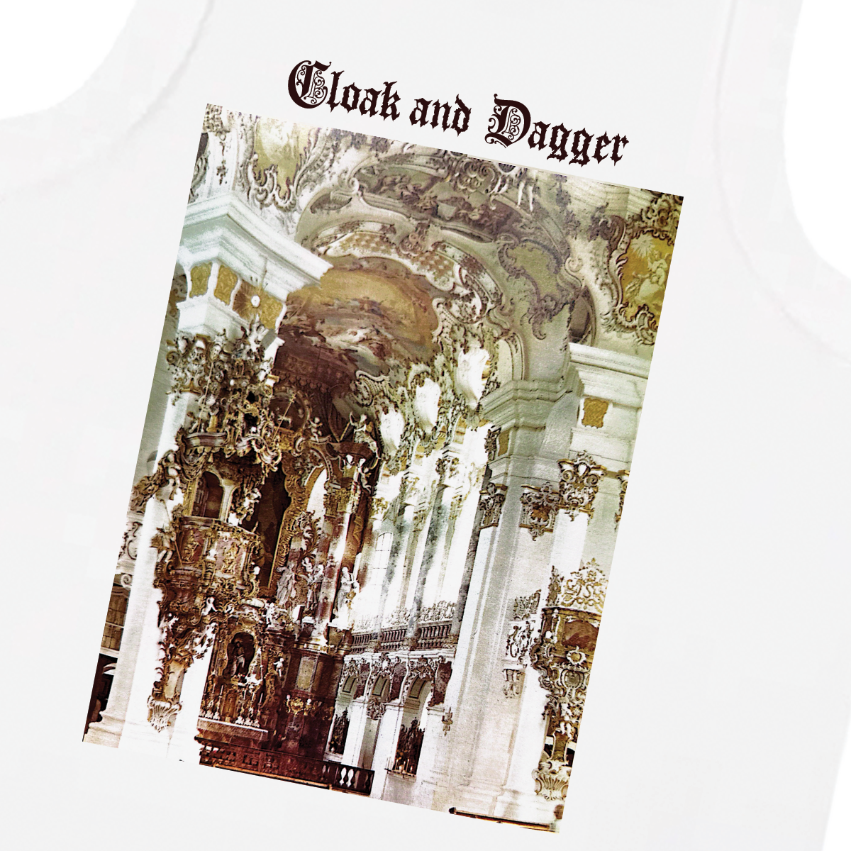 SNOW WHITE CROPPED TANK TOP